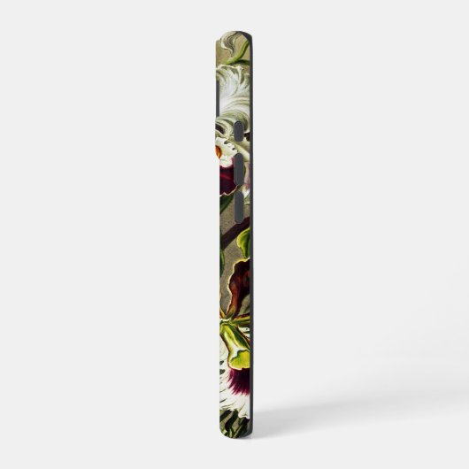 Orchideen Denusblumen Ernst Haeckel iPhone 16 Hülle (Linke Seite)