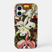 Orchideen Denusblumen Ernst Haeckel iPhone 16 Hülle (Rückseite)