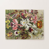 Orchideen Denusblumen Ernst Haeckel Puzzle (Horizontal)