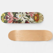 Orchideen Denusblumen Ernst Haeckel Skateboard (Horizontal)