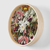 Orchideen Denusblumen Ernst Haeckel Uhr (Winkel)