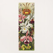Orchideen Denusblumen Ernst Haeckel Yogamatte (Rückseite)