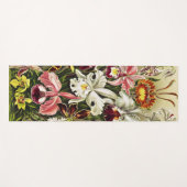 Orchideen Denusblumen Ernst Haeckel Yogamatte (Vorderseite (Horizontal))
