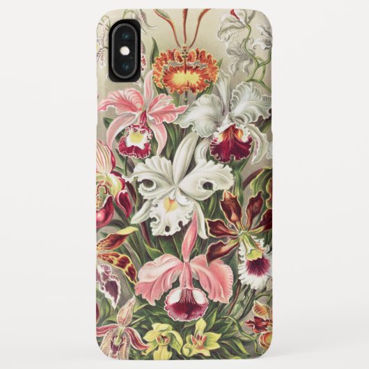 Orchideen Denusblumen von Ernst Haeckel Case-Mate iPhone Hülle (Rückseite)