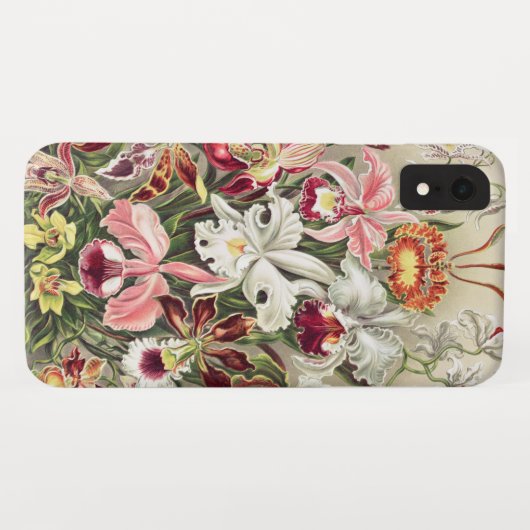 Orchideen Denusblumen von Ernst Haeckel Case-Mate iPhone Hülle (Rückseite (Horizontal))
