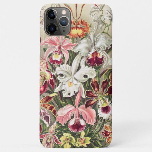Orchideen Denusblumen von Ernst Haeckel Case-Mate iPhone Hülle (Rückseite)