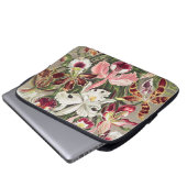 Orchideen Denusblumen von Ernst Haeckel Laptopschutzhülle (Vorne Knopf)