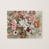 Orchideen Denusblumen von Ernst Haeckel Puzzle (Horizontal)