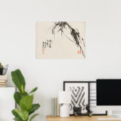 Orchideen des koreanischen Künstlers Kim Eung-won Poster (Heimbüro)