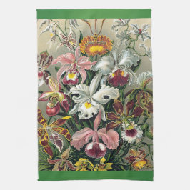 Orchideen durch Ernst Haeckel Handtuch
