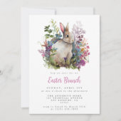 Orchideen Einladung (Vorderseite)