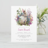 Orchideen Einladung (Stehend Vorderseite)