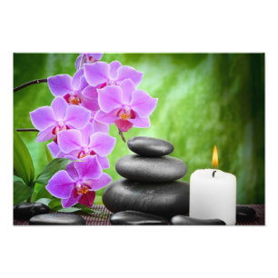 Orchideen-Fotoabzug Fotodruck