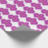 Orchideen Geschenkpapier (Ecke)