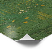 Orchideen in Blossom Blick auf Arles von Van Gogh Poster (Ecke)