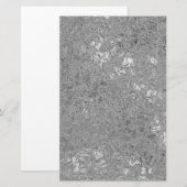 Orchideen in Chrome Briefpapier (Vorne/Hinten)