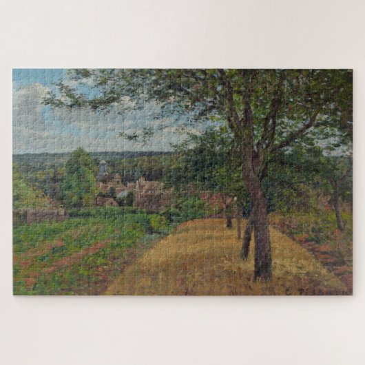 Orchideen in Louveciennes (1872) - Camille Pissarr Puzzle (Horizontal)