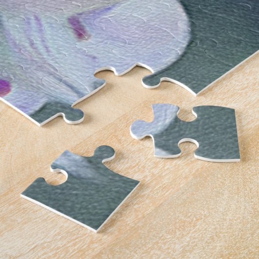 Orchideen in Schatten von Lila Puzzle (Seite)