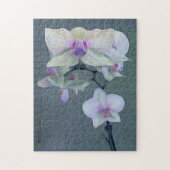 Orchideen in Schatten von Lila Puzzle (Vertikal)