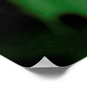 Orchideen in Wasserfarbe Poster (Ecke)
