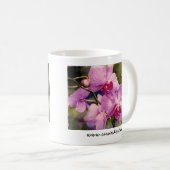 Orchideen-Kaffee-Tasse Kaffeetasse (VorderseiteRechts)