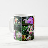 Orchideen Kaffeetasse (Vorderseite Links)