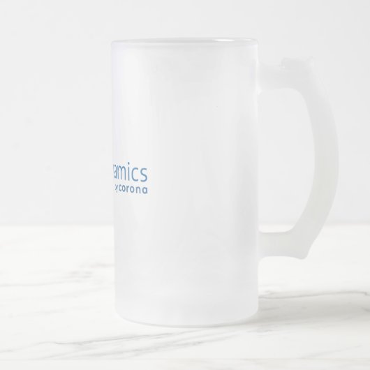 Orchideen-Keramik-mattierte Tasse (Rechts)