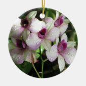 Orchideen Keramikornament (Vorne)