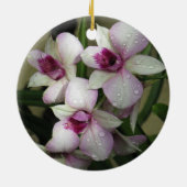 Orchideen Keramikornament (Hinten)