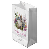 Orchideen Kleine Geschenktüte (Vorderseite Schrägansicht)