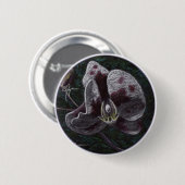 Orchideen-Knopf Button (Vorne & Hinten)