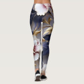 Orchideen Leggings (Rückseite)