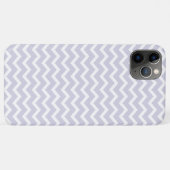 Orchideen-lila Zickzack-Sparren-Muster Case-Mate iPhone Hülle (Rückseite (Horizontal))