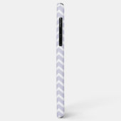 Orchideen-lila Zickzack-Sparren-Muster Case-Mate iPhone Hülle (Hinten/Links)