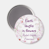 Orchideen Magnet (Vorderseite/Rückseite)