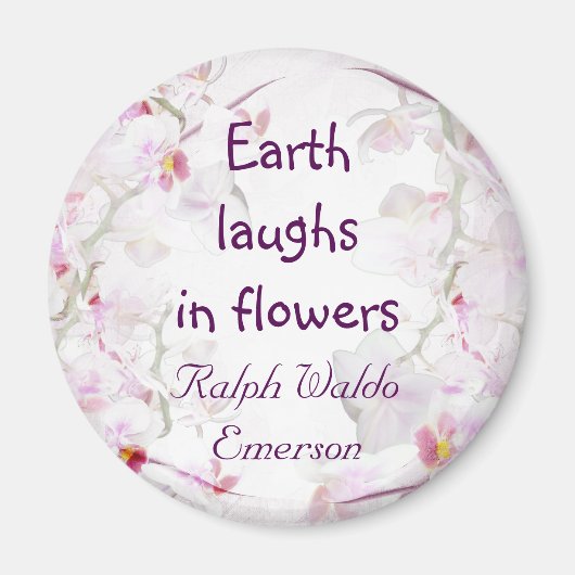 Orchideen Magnet (Vorne)