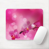 Orchideen-Mauspad Mousepad (Mit Mouse)