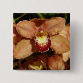 Orchideen mit Raindrops floral Button (Vorderseite)