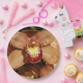 Orchideen mit Raindrops floral Pappteller (Party)