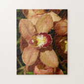 Orchideen mit Raindrops floral Puzzle (Vertikal)