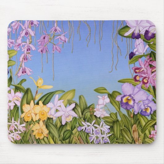 Orchideen Mousepad (Vorne)