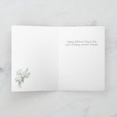Orchideen-Muttertags-Karte Karte (Innenseite)