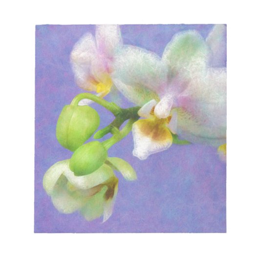 Orchideen Notizblock (Vorderseite)