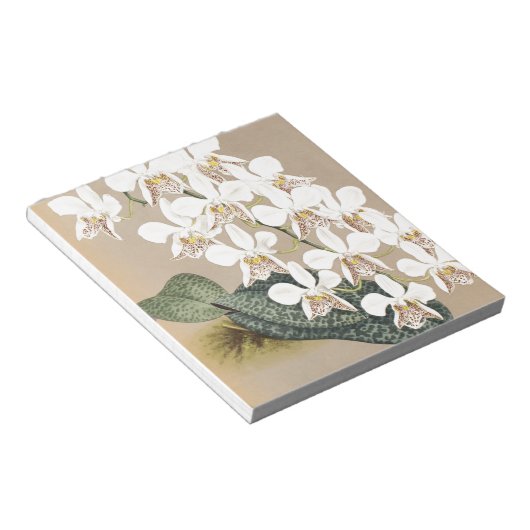 Orchideen Notizblock (angewinkelt)