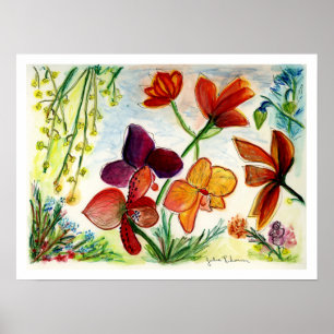 Orchideen Nr. 36 Poster