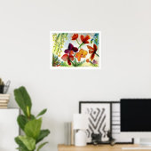 Orchideen Nr. 36 Poster (Heimbüro)