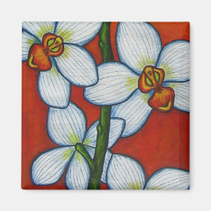 Orchideen-Oasen-Magnet #3 Magnet