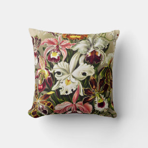 Orchideen, Orchideae Denusblumen Ernst Haeckel Kissen