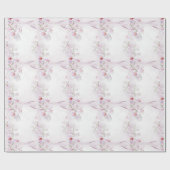 Orchideen-Packpapier Geschenkpapier (Flach)