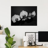 Orchideen Poster (Heimbüro)
